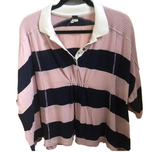Free People Polo top - Picture 1 of 4